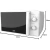 Мікрохвильова піч Beko (MOC20100WFB), 20 л, 700 Вт, White