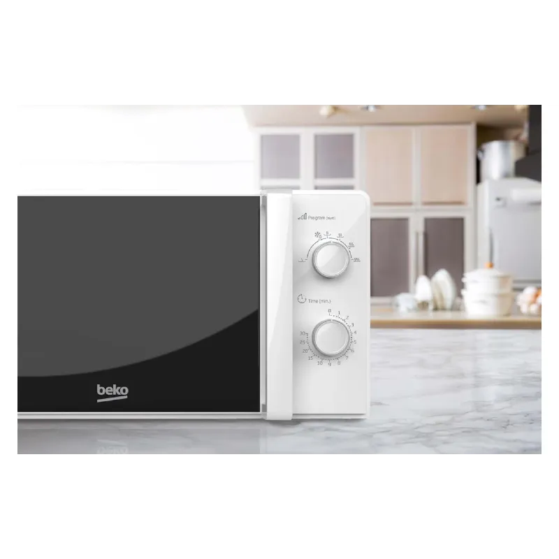 Мікрохвильова піч Beko (MOC20100WFB), 20 л, 700 Вт, White