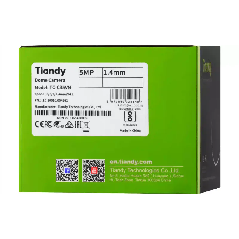 IP-video kamera Tiandy (TC-C35VN)