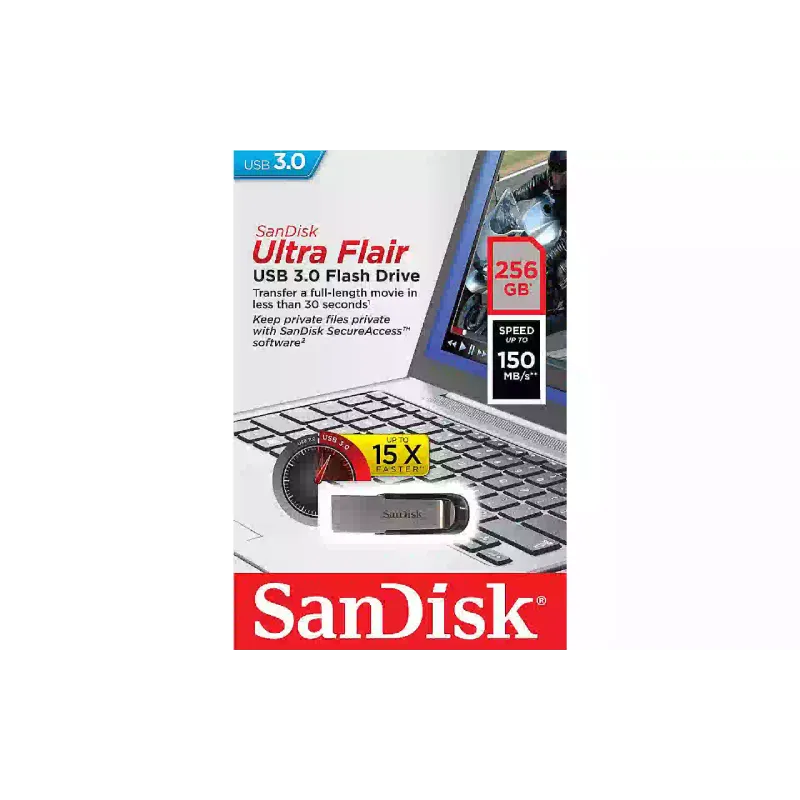 محرك أقراص USB Sandisk (SDCZ73-256G-G46)