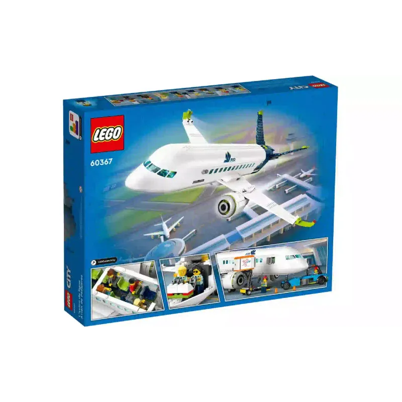 Konstruktőr LEGO City Airport Passenger Airplane (60367)