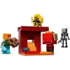 Κατασκευαστής LEGO Minecraft The Nether Lava Battle (21266)