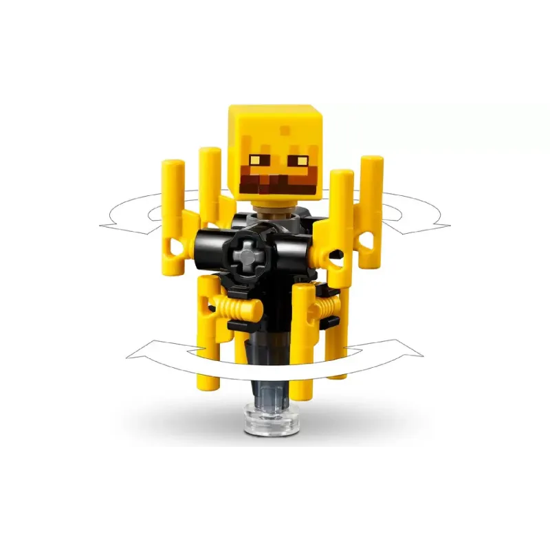 Κατασκευαστής LEGO Minecraft The Nether Lava Battle (21266)