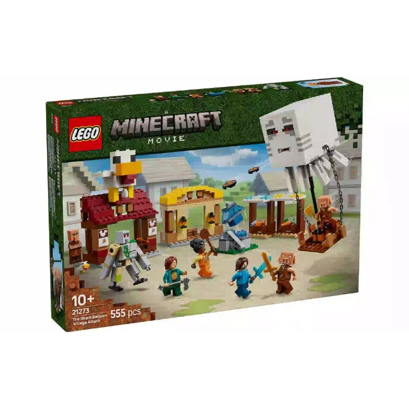 Конструктор LEGO Minecraft The Ghast Balloon Village Attac (21273)