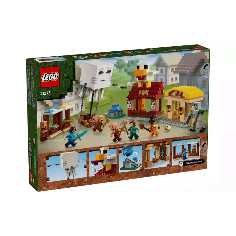 Конструктор LEGO Minecraft The Ghast Balloon Village Attac (21273)