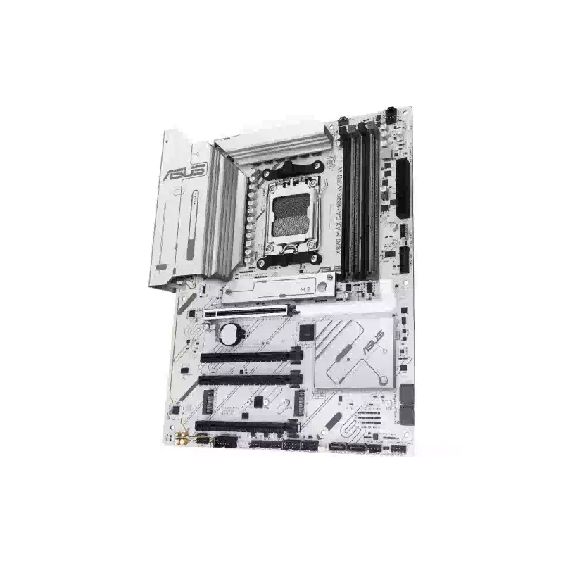 اللوحة الأم Asus Max Gaming X870 X870, White (90MB1LZ0-M0EAY0)