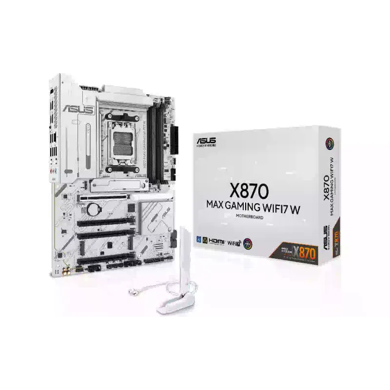 اللوحة الأم Asus Max Gaming X870 X870, White (90MB1LZ0-M0EAY0)