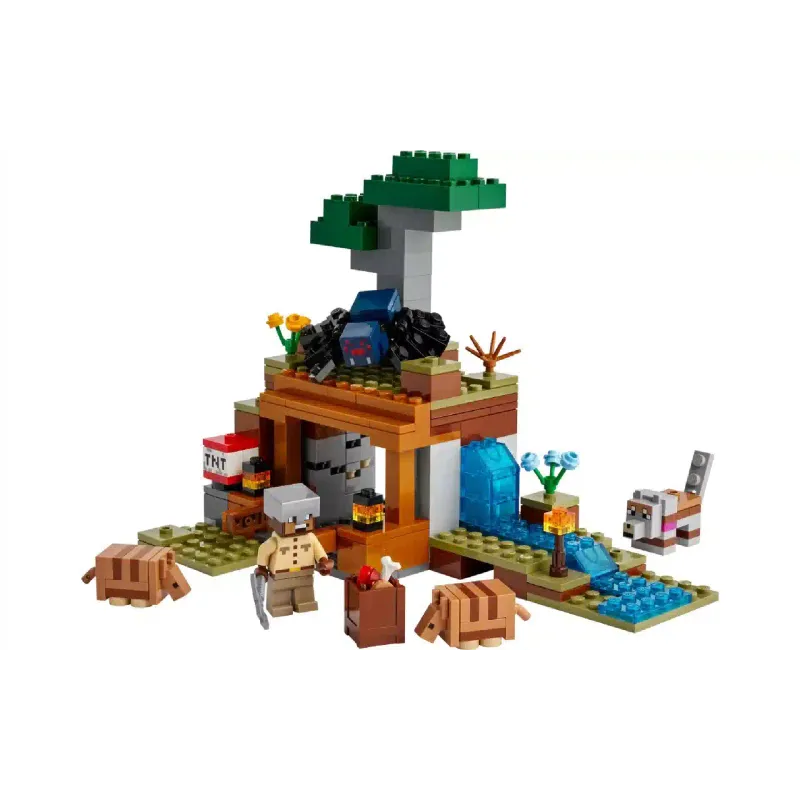Konstruktor LEGO Minecraft The Armadillo Mine Expedition (21269)