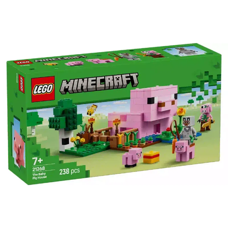 Konstruktor LEGO Minecraft The Baby Pig House (21268)