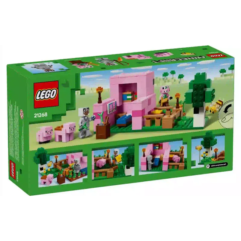 Konstruktor LEGO Minecraft The Baby Pig House (21268)