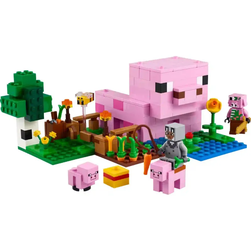Konstruktor LEGO Minecraft The Baby Pig House (21268)