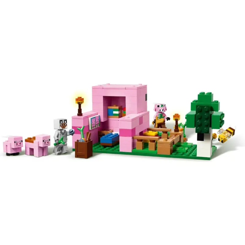 Konstruktor LEGO Minecraft The Baby Pig House (21268)