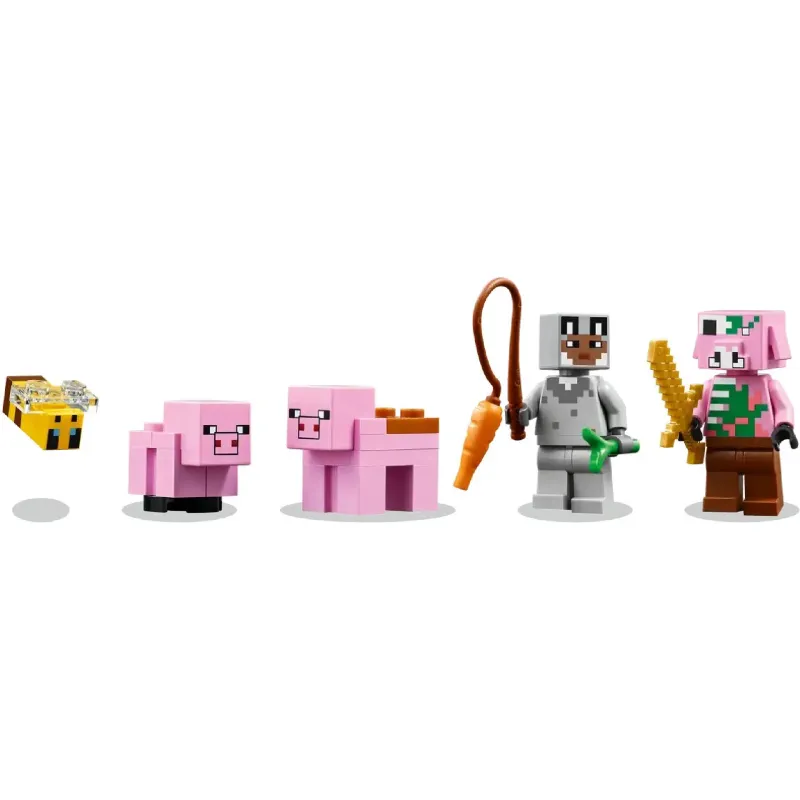 Konstruktor LEGO Minecraft The Baby Pig House (21268)