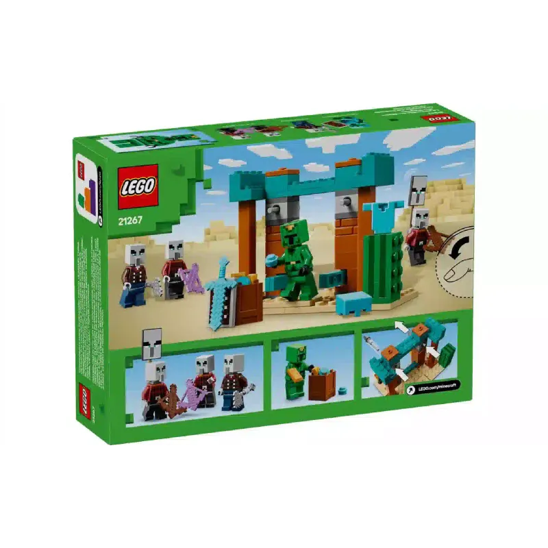 Konstruktor LEGO Minecraft The Illager Desert Patrol (21267)