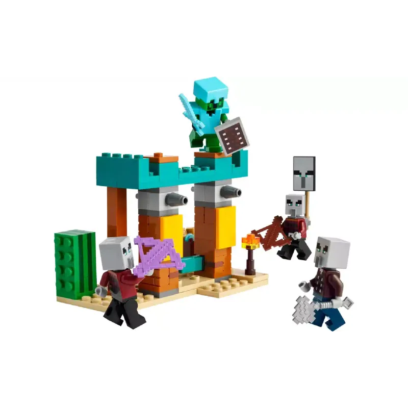 Konstruktor LEGO Minecraft The Illager Desert Patrol (21267)