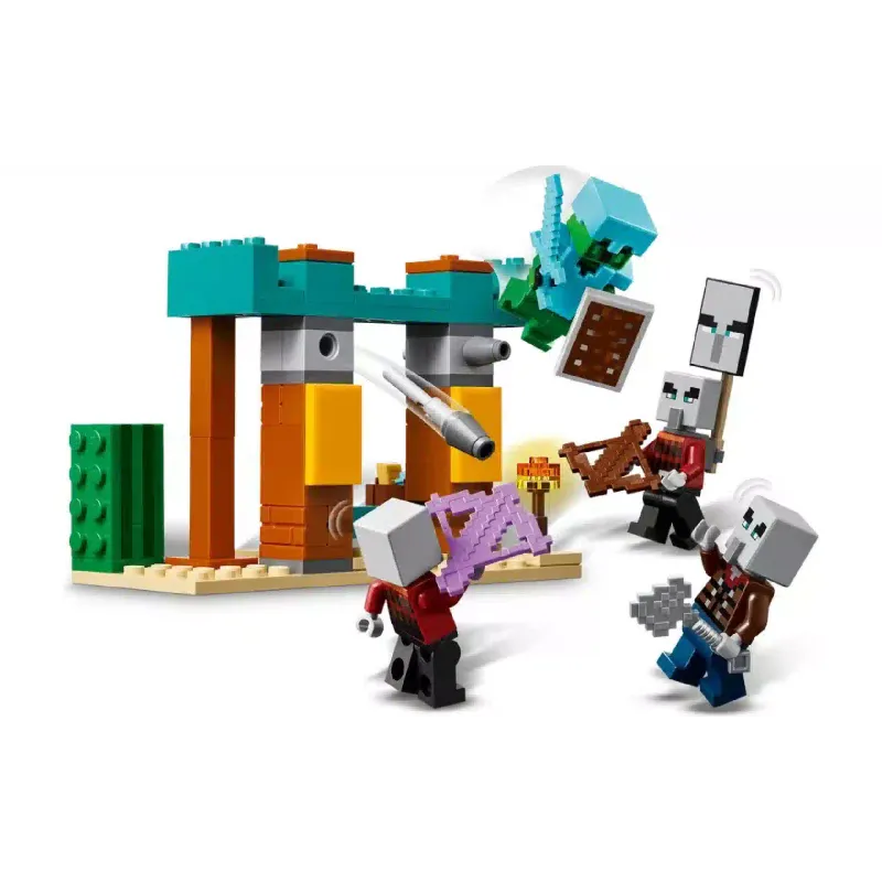 Konstruktor LEGO Minecraft The Illager Desert Patrol (21267)