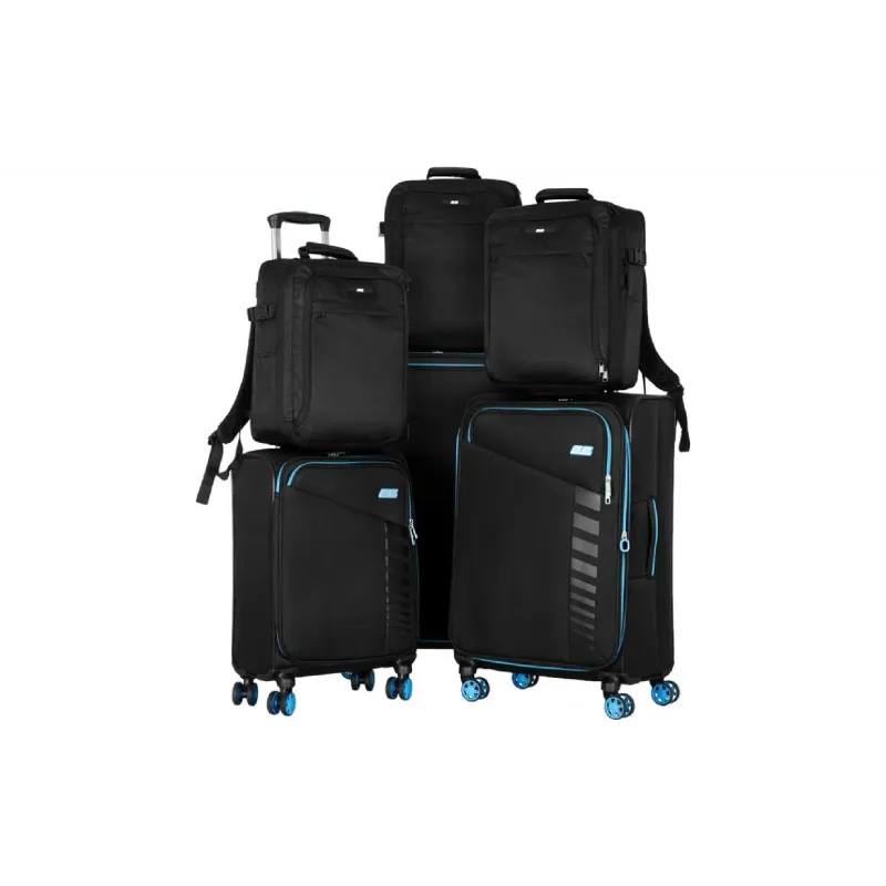 Набор чемоданов 2E Trek, L+M+S, 3 шт (2E-SPE-TREK-SET6-BK)