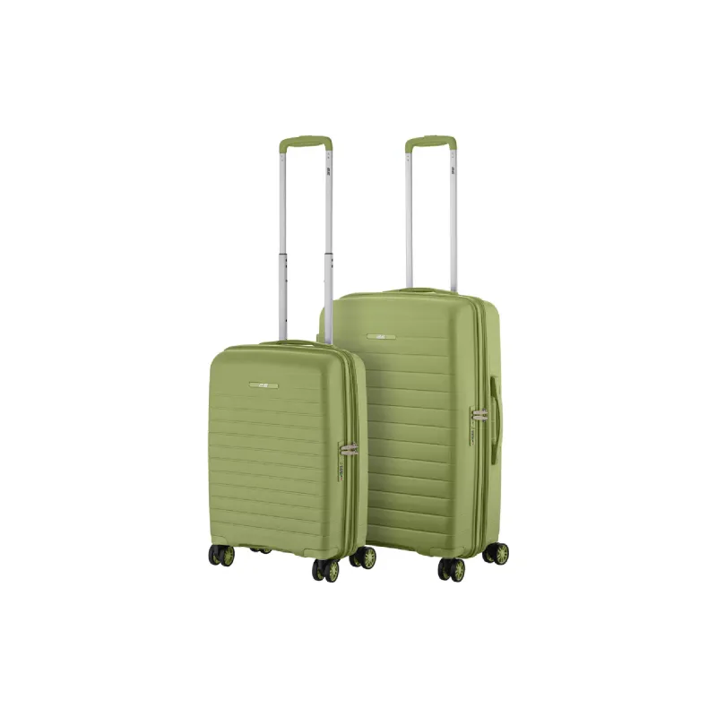 Ein Satz Koffer 2E Aero M+S, Olive Green (2E-SPP-AERO-SET2-MG)
