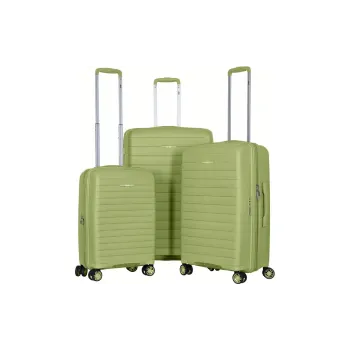 Komplet kovčkov 2E Aero L+M+S, Olive Green (2E-SPP-AERO-SET3-MG)