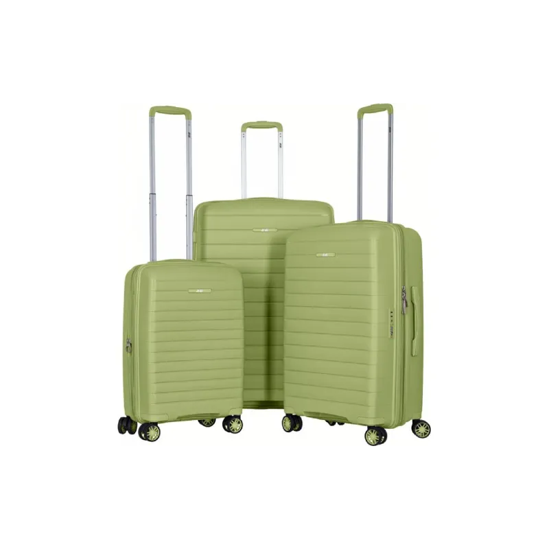 Komplet kovčkov 2E Aero L+M+S, Olive Green (2E-SPP-AERO-SET3-MG)