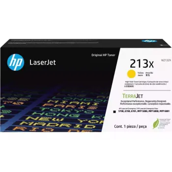 Cartucho HP HP 213X, Yellow (W2132X)