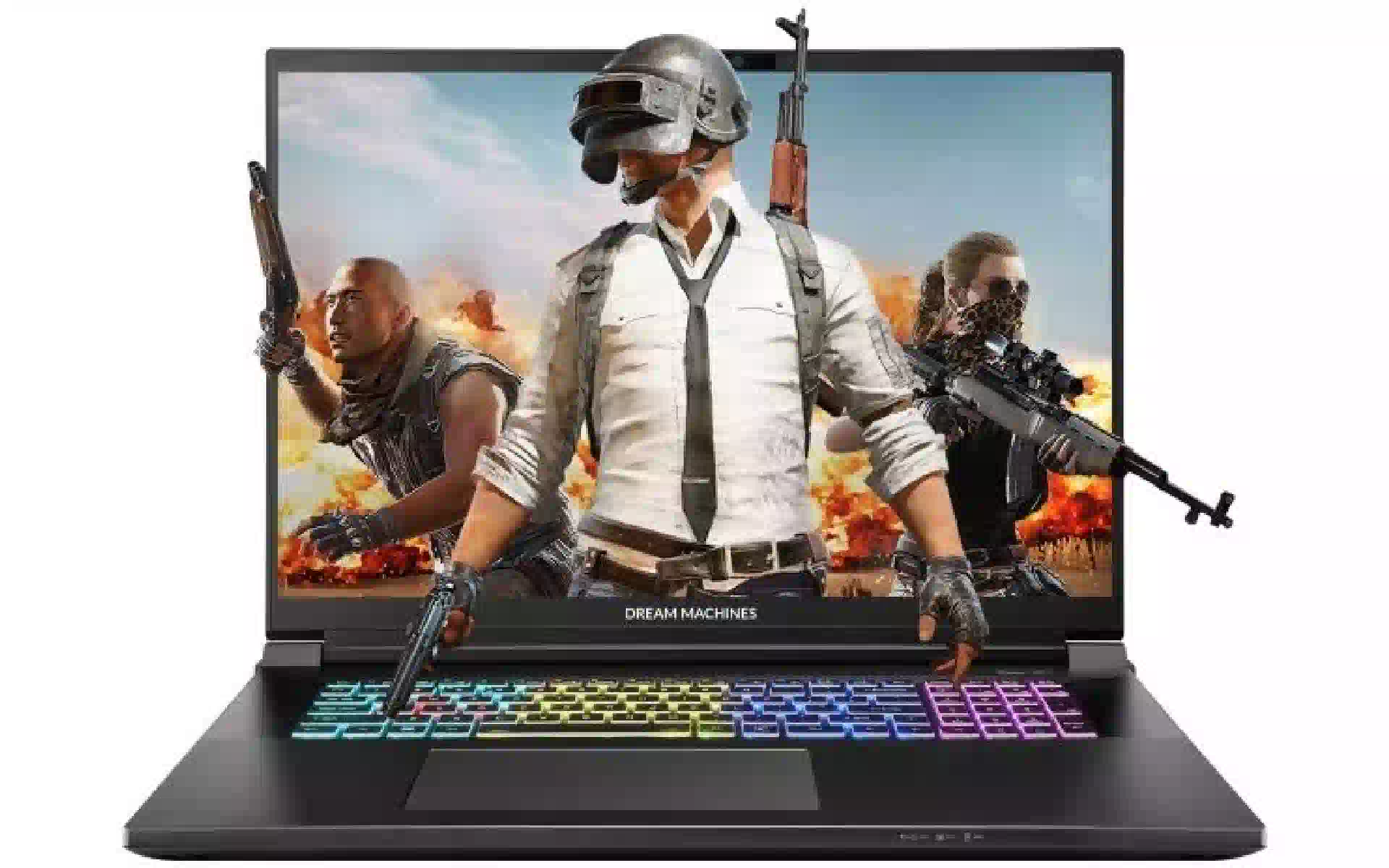 Computador portátil Dream Machines, Black (RX5080-18UA22) Computador portátil Dream Machines, Black (RX5080-18UA22)