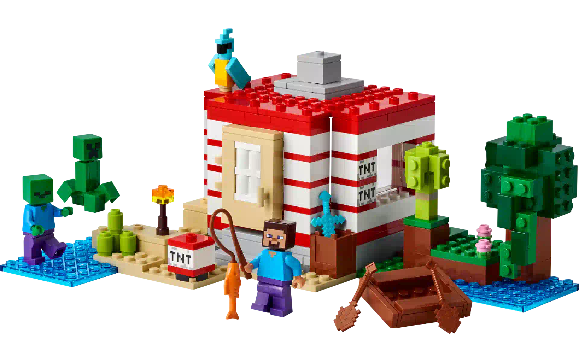 Konstruktor LEGO Minecraft The TNT Jungle House (21275) Konstruktor LEGO Minecraft The TNT Jungle House (21275)