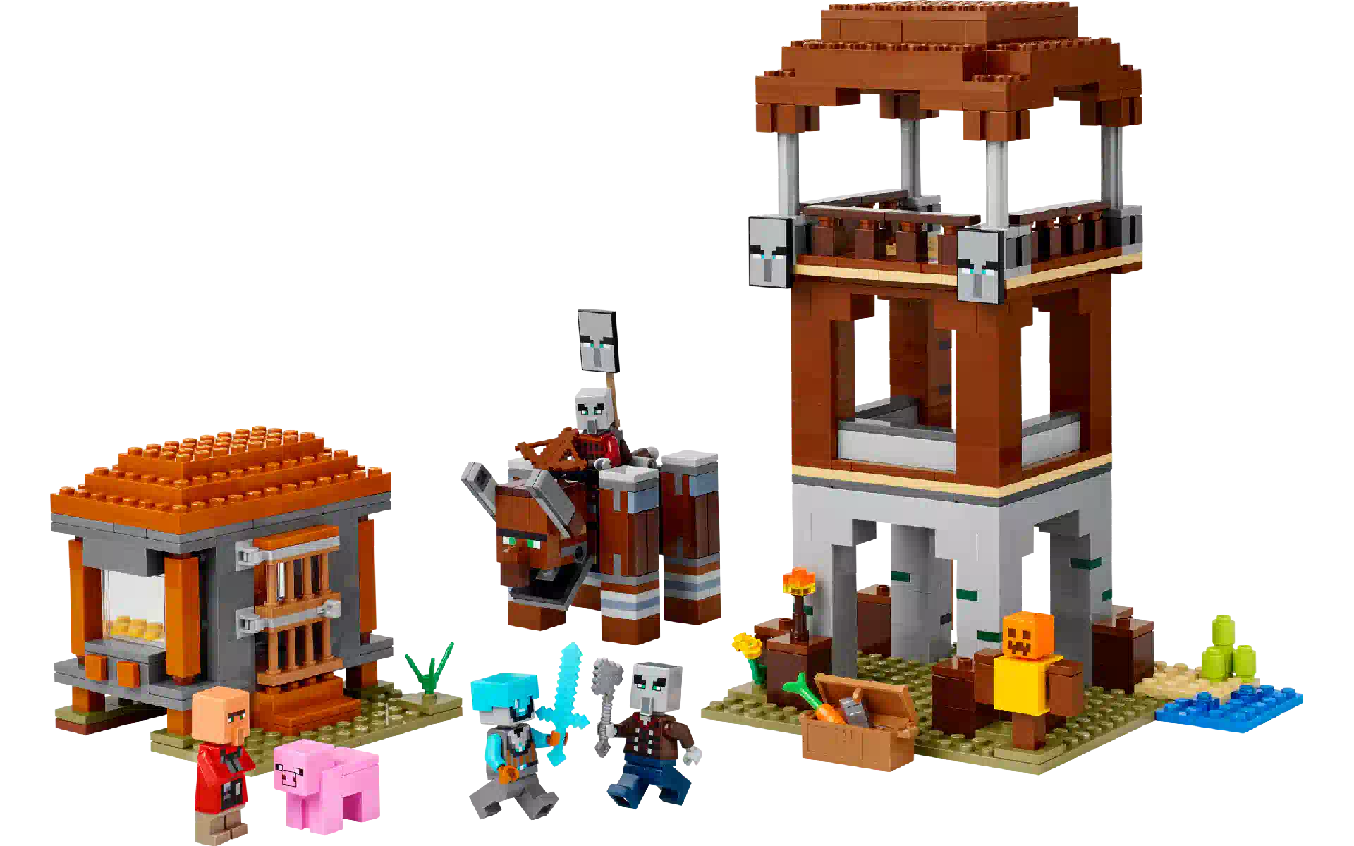 Konstruktor LEGO Minecraft The Pillager Outpost and Ravager (21278) Konstruktor LEGO Minecraft The Pillager Outpost and Ravager (21278)