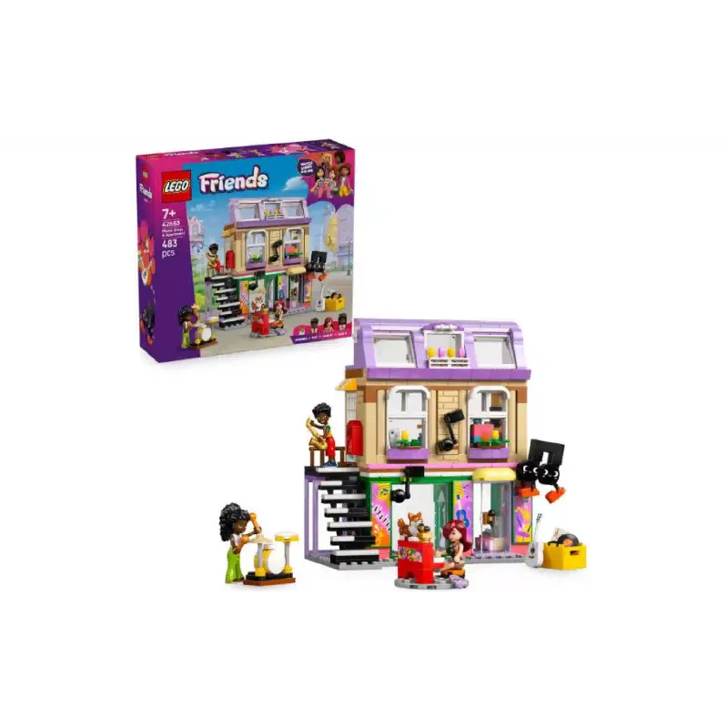 Constructor LEGO Friends Music Store & Apartment (42653)