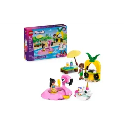 Konstruktor LEGO Friends Unicorn & Flamingo Pool Party (42658)