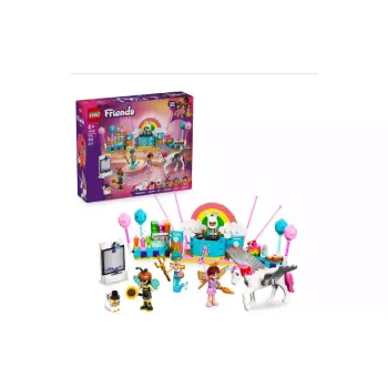 Konstruktőr LEGO Friends Costume Party with Unicorn & Fairy (42661)