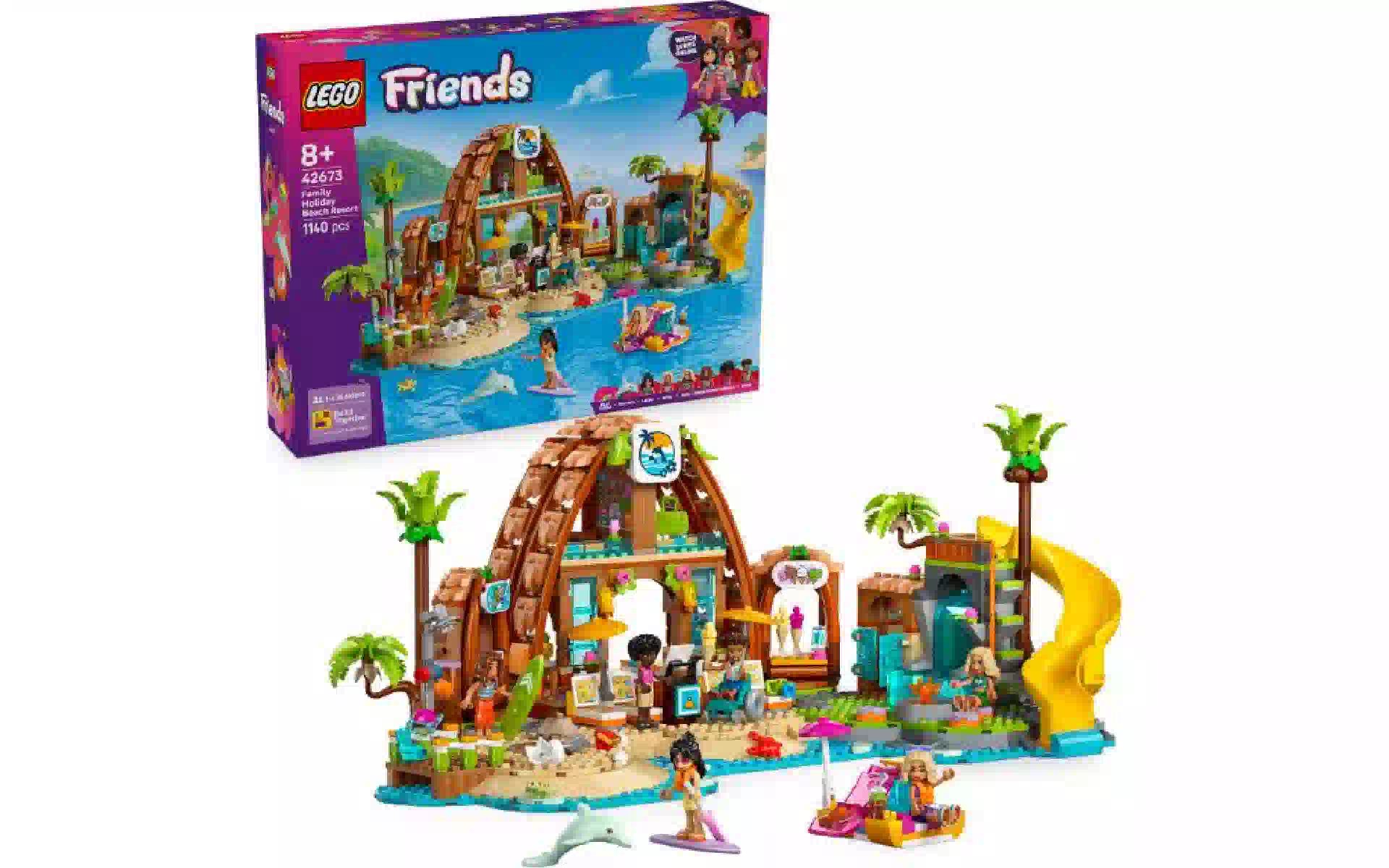 Konstruktor LEGO Friends Family Vacation Beach Resort (42673) Konstruktor LEGO Friends Family Vacation Beach Resort (42673)