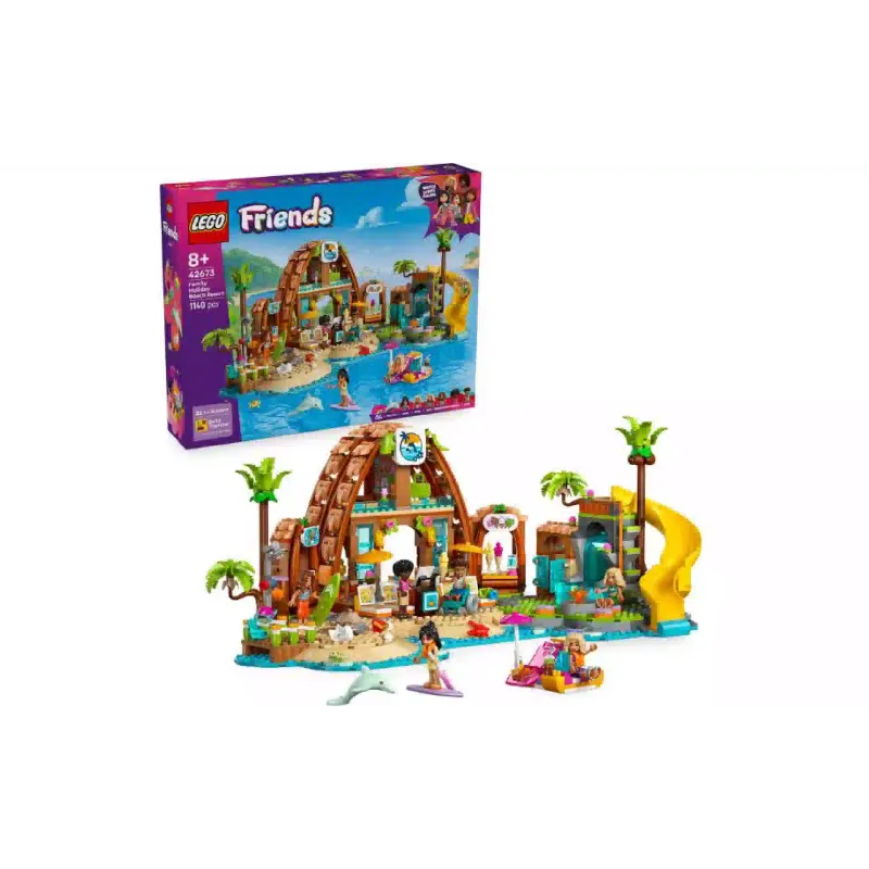 Konstruktor LEGO Friends Family Vacation Beach Resort (42673)
