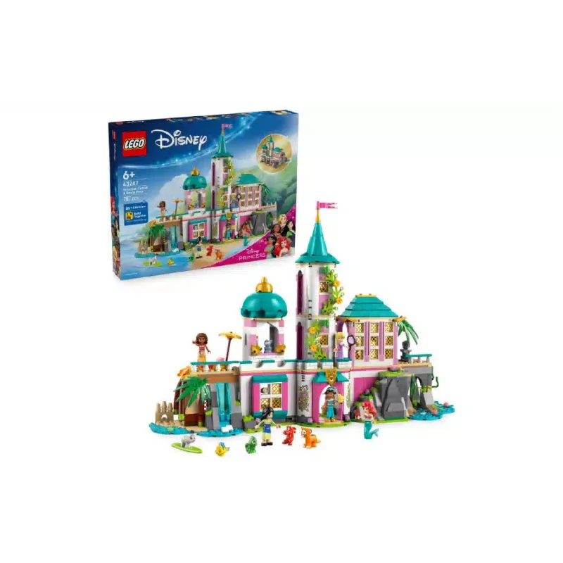 Konstruktor LEGO Disney Princess Princess Castle & Royal Pets (43267)
