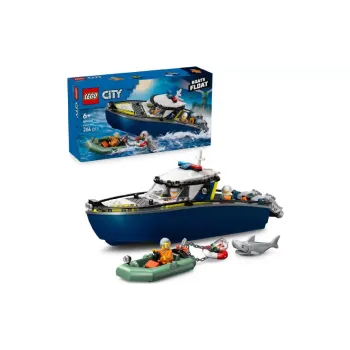 Constructor LEGO City Police Boat Chase (60456)