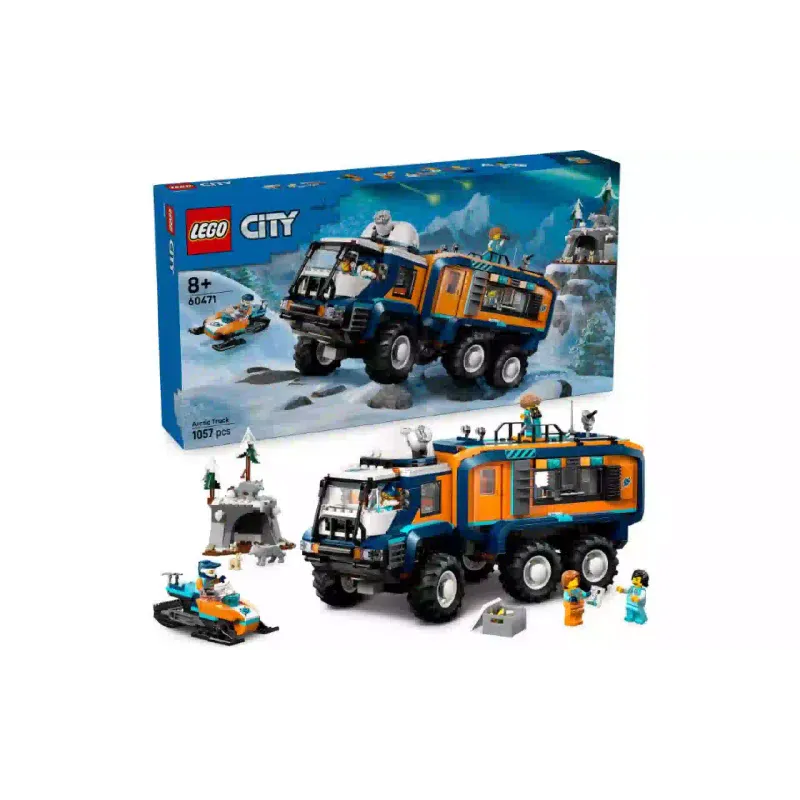 Konstruktőr LEGO City Arctic Explorer Science Lab Truck (60471)
