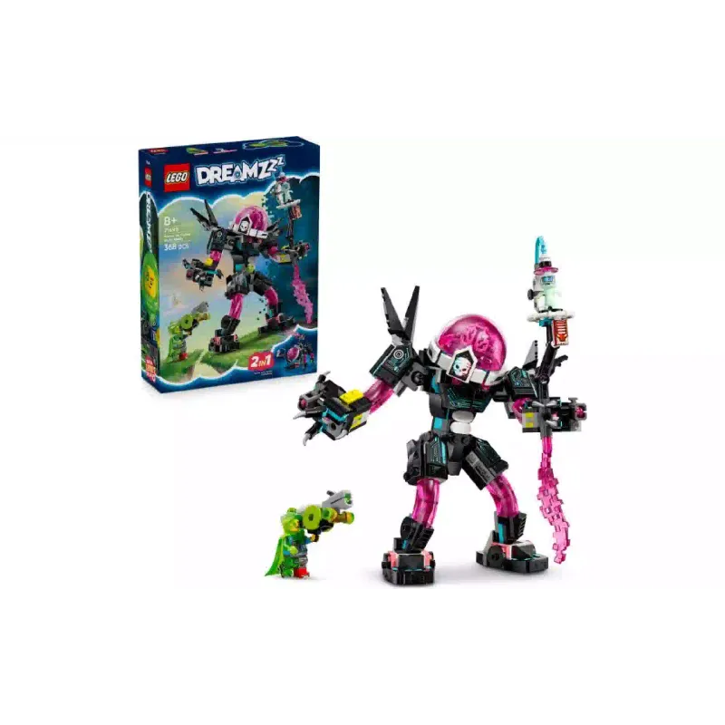 Construtor LEGO DREAMZzz Mateo vs. Cyber Brain Mech (71495)