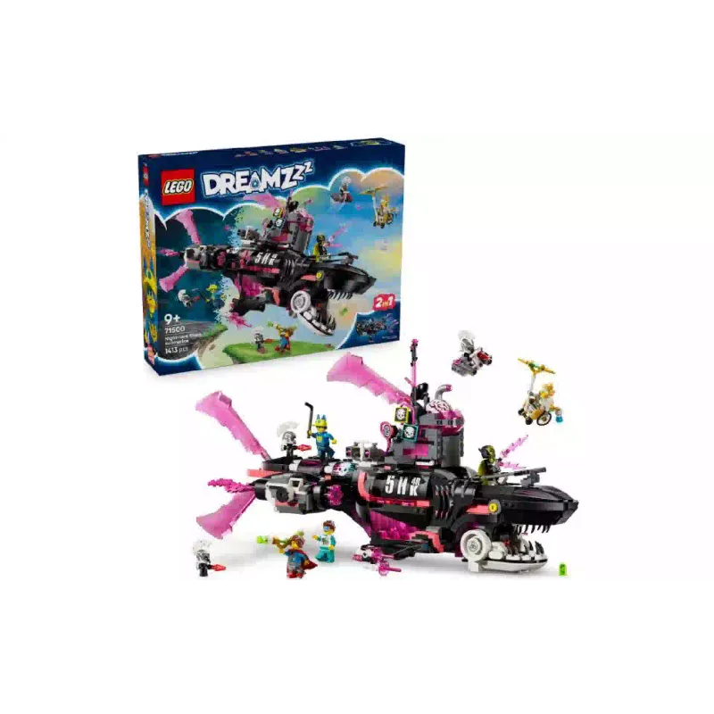Construtor LEGO DREAMZzz Nightmare Shark Submarine (71500)