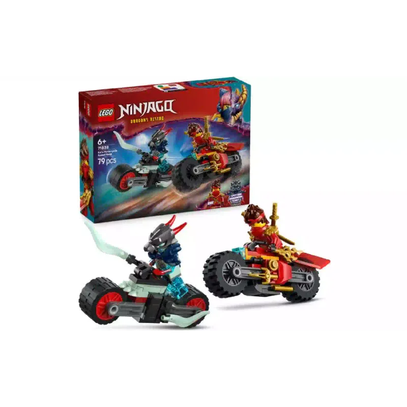 Κατασκευαστής LEGO NINJAGO Kai's Motorcycle Speed Race (71838)