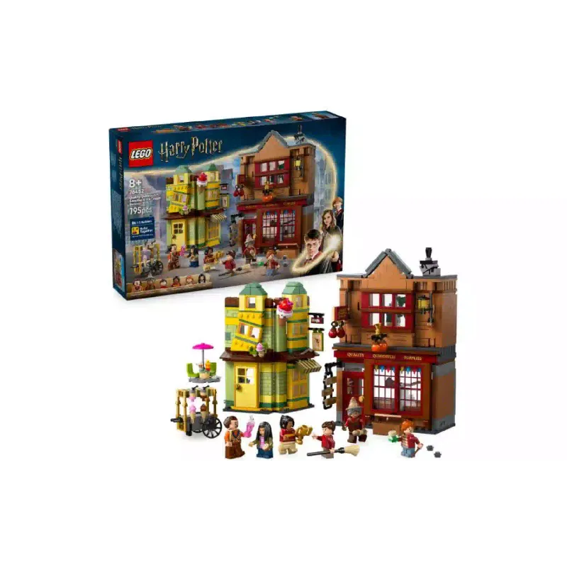 Constructor LEGO Harry Potter Quality Quidditch Supplies & Ice Cream Parlour (76452)
