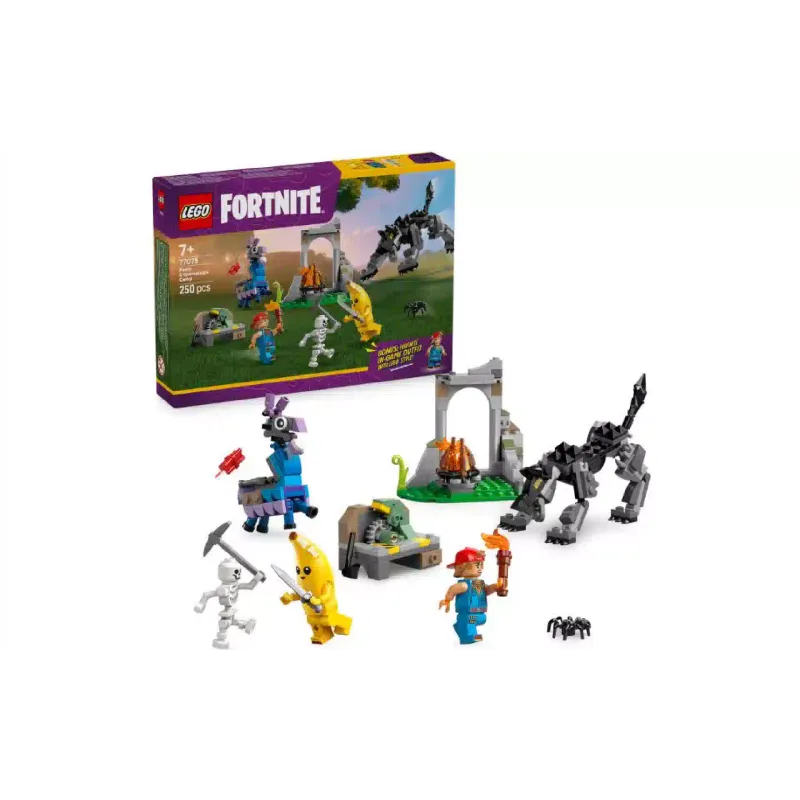Konstruktor LEGO Fortnite Peely & Sparkplug's Camp (77075)