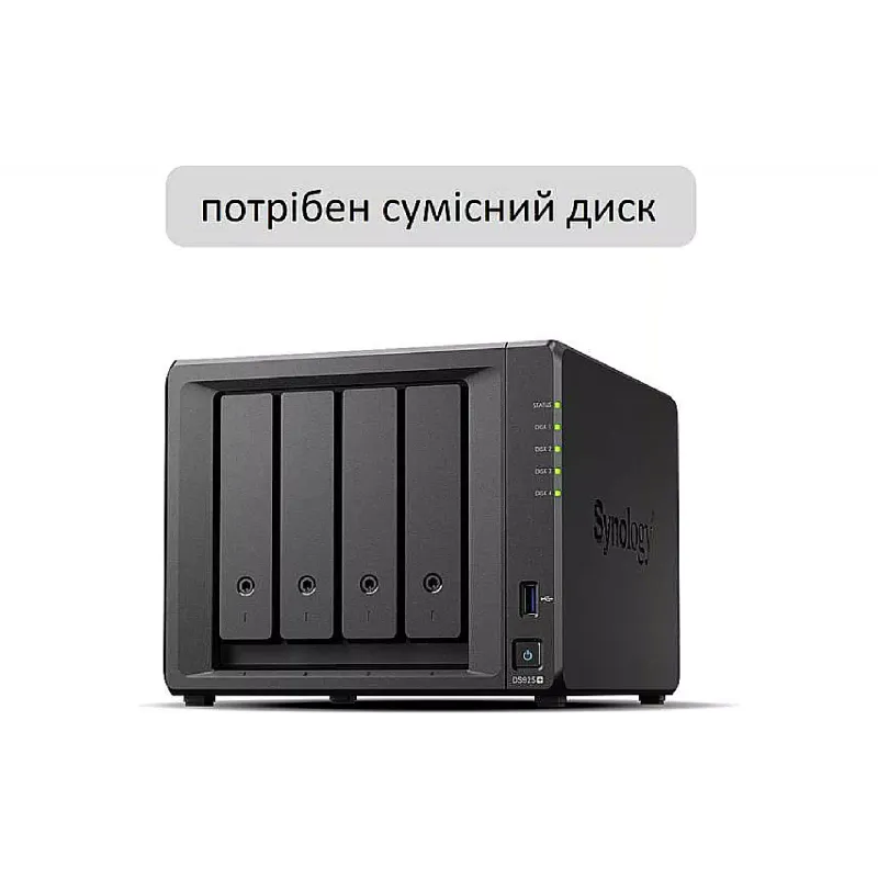 Мрежово прикачено съхранение (NAS) Synology (DS925+)