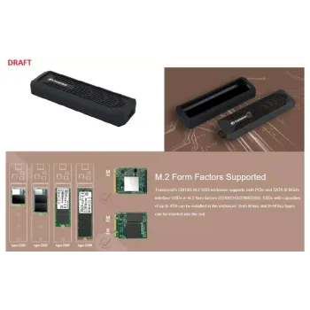 Ovitek za SDD Transcend, Black (TS-CM10G)