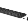 Клавиатура + Мышь HP  Black (4R013AA)