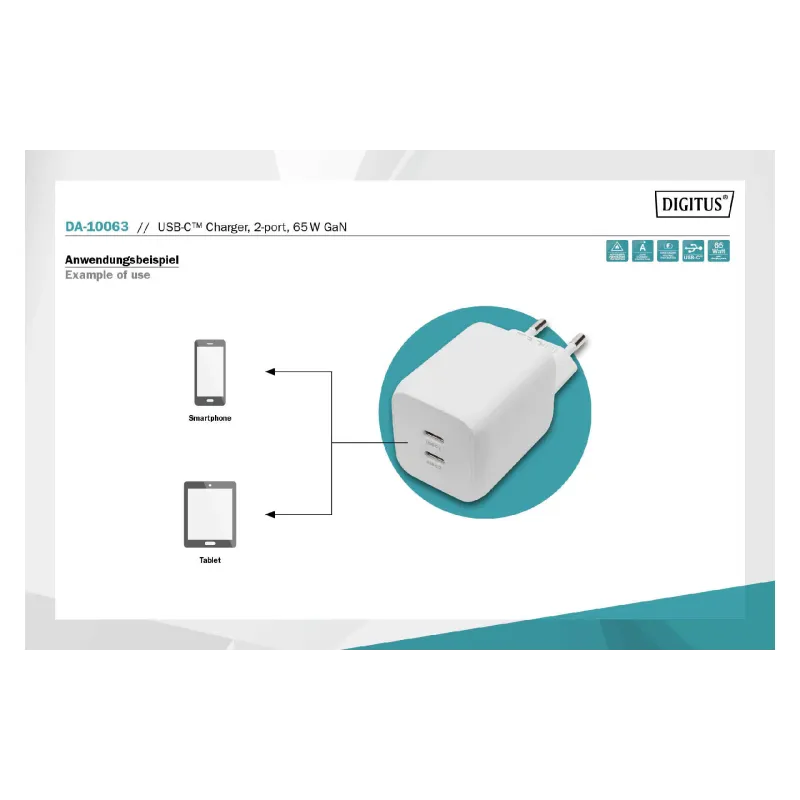 Charger Digitus (DA-10063)