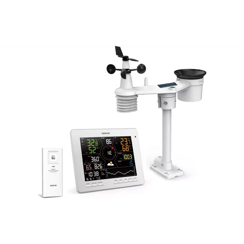 Μετεωρολογικός σταθμός Sencor, White (SWS16600WIFI)