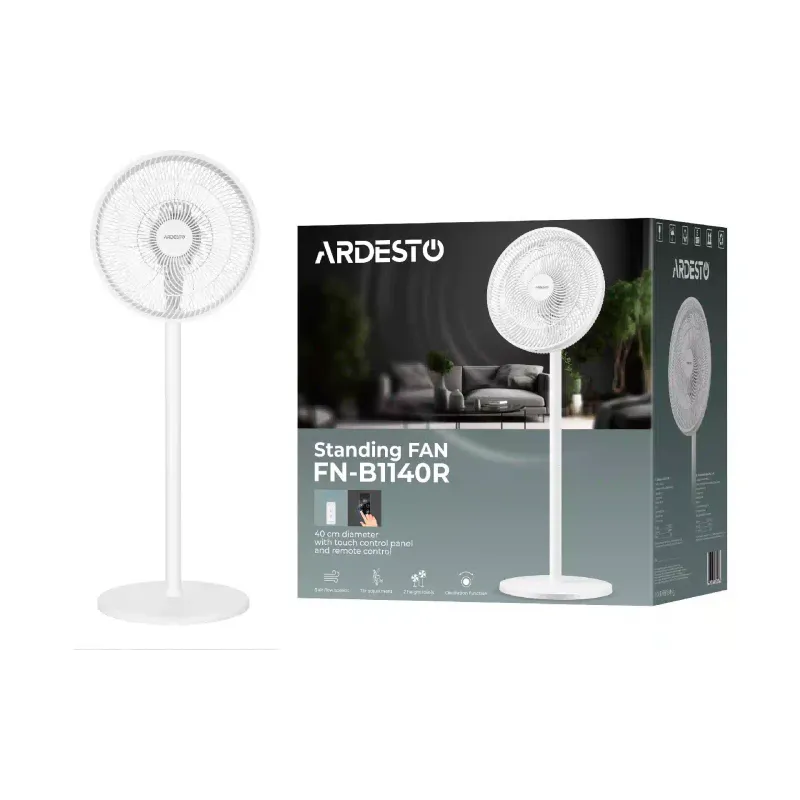 Ventilador de chão Ardesto, White (FN-B1140R)