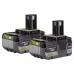 Conjunto de baterias Ryobi ONE+ RB1850X2 (5133005305)