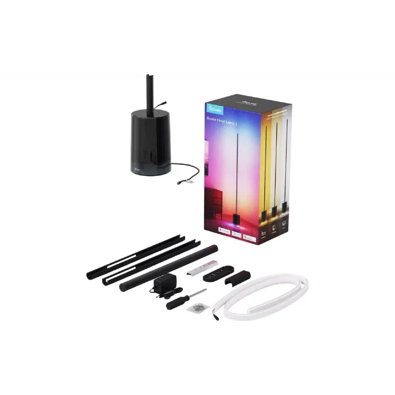 Smart floor lamp Govee Floor Lamp 2 (H607C311), Wi-Fi, Black