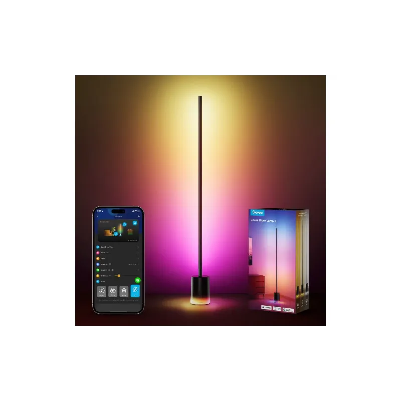 Smart floor lamp Govee Floor Lamp 2 (H607C311), Wi-Fi, Black